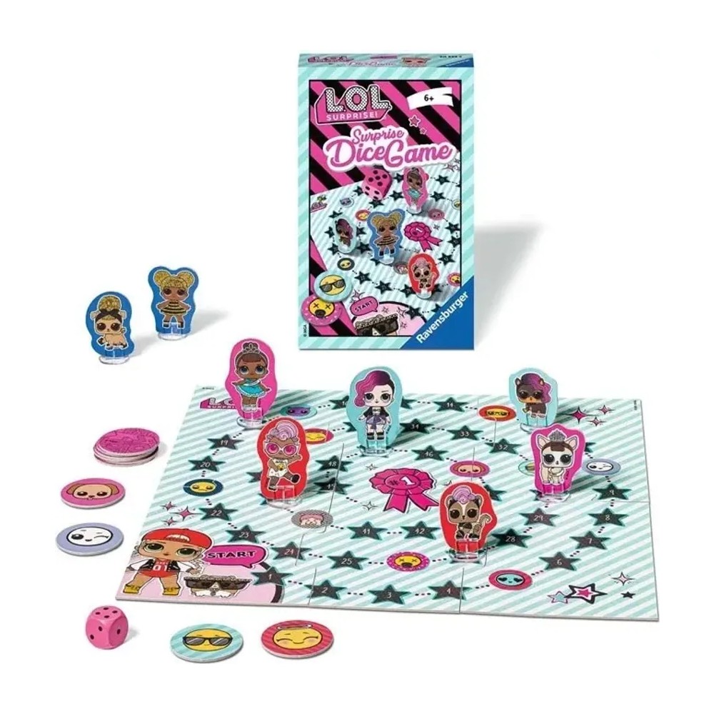 L.O.L.: Dice Game Juego de tablero Ravensburger