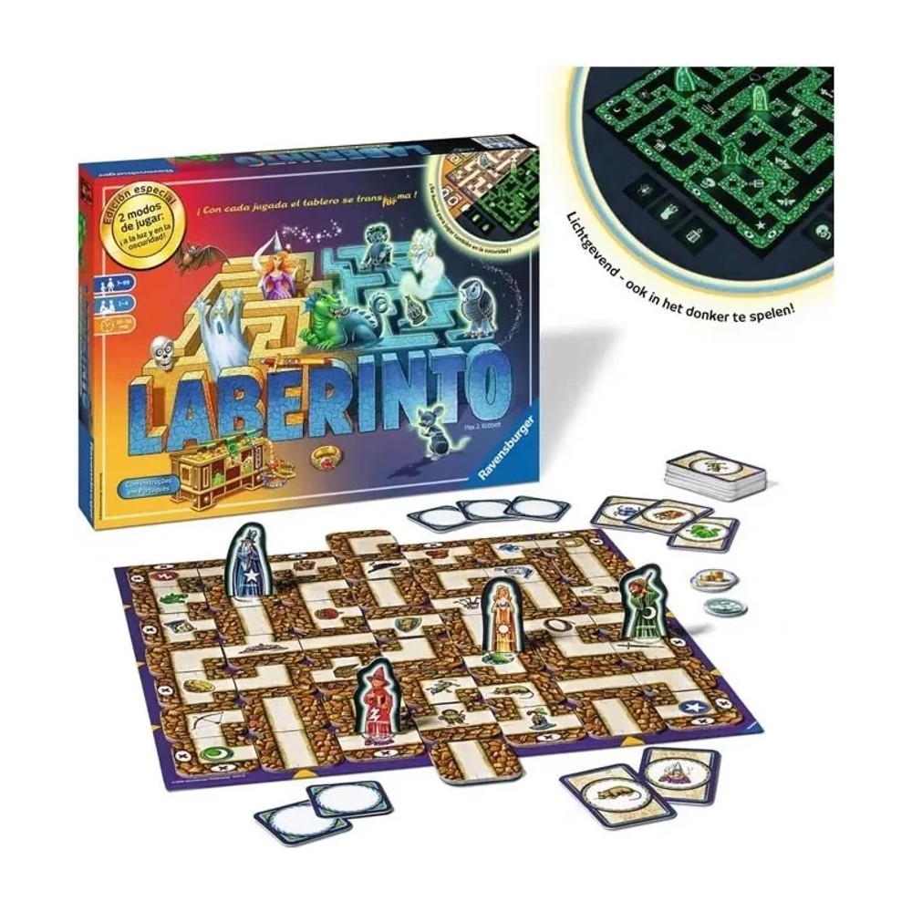 Laberinto Glow in the Dark Juego de tablero Ravensburger