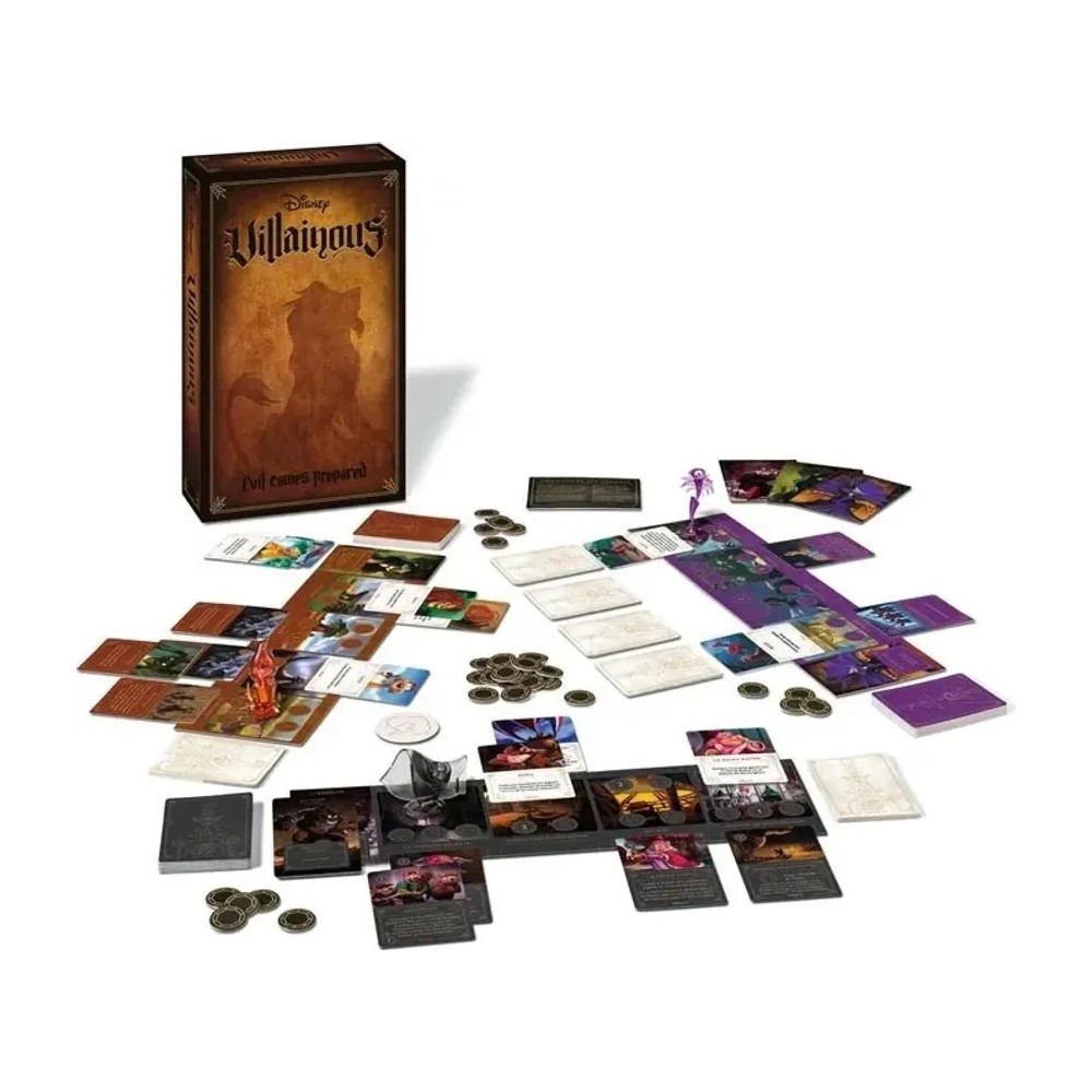 Disney Villainous: Evil comes prepared Juego de tablero Ravensburger