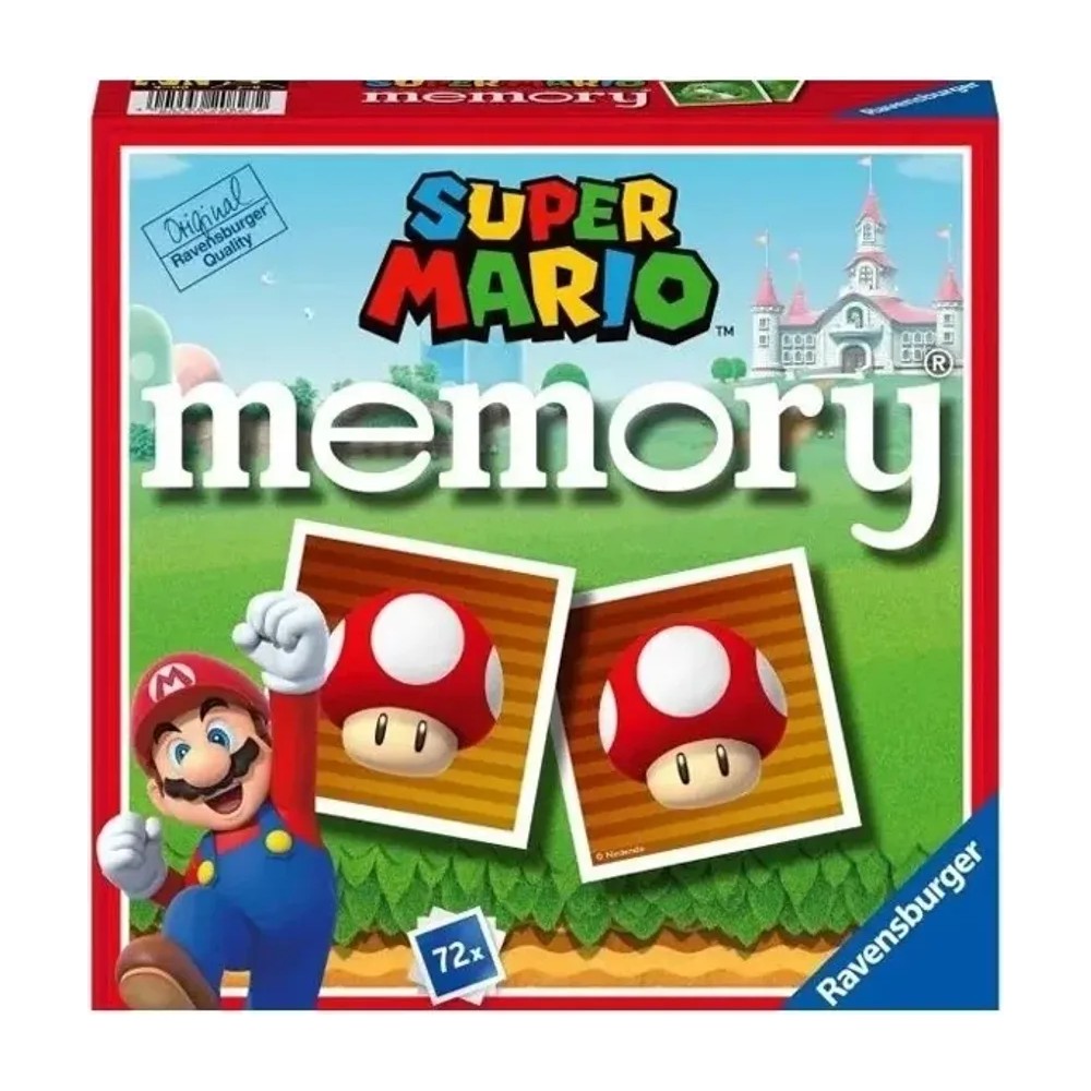 Memory® Super Mario Juegos de cartas Ravensburger