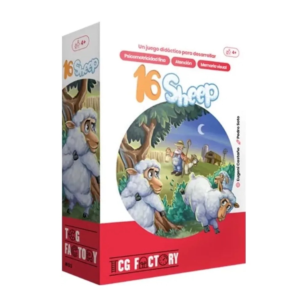 Juego de tablero TCG Factory — 16 Sheep, En