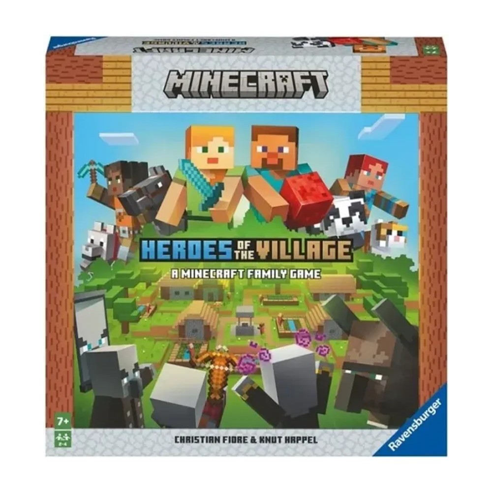 Juego de mesa Ravensburger — Minecraft Heroes of The Village En
