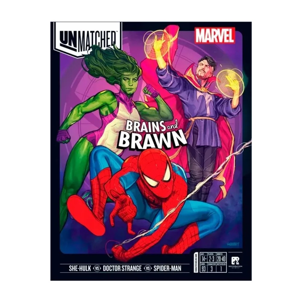 Unmatched Brains & Brawn, juego de mesa en