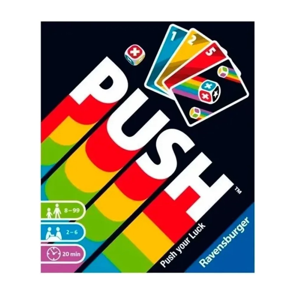 Juego de cartas Push de Ravensburger — Juegos de tablero