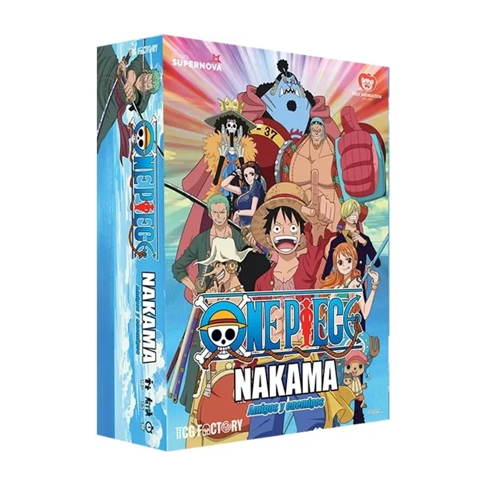 Juego de mesa de Tcg Factory — One Piece Nakama: amigos y enemigos en