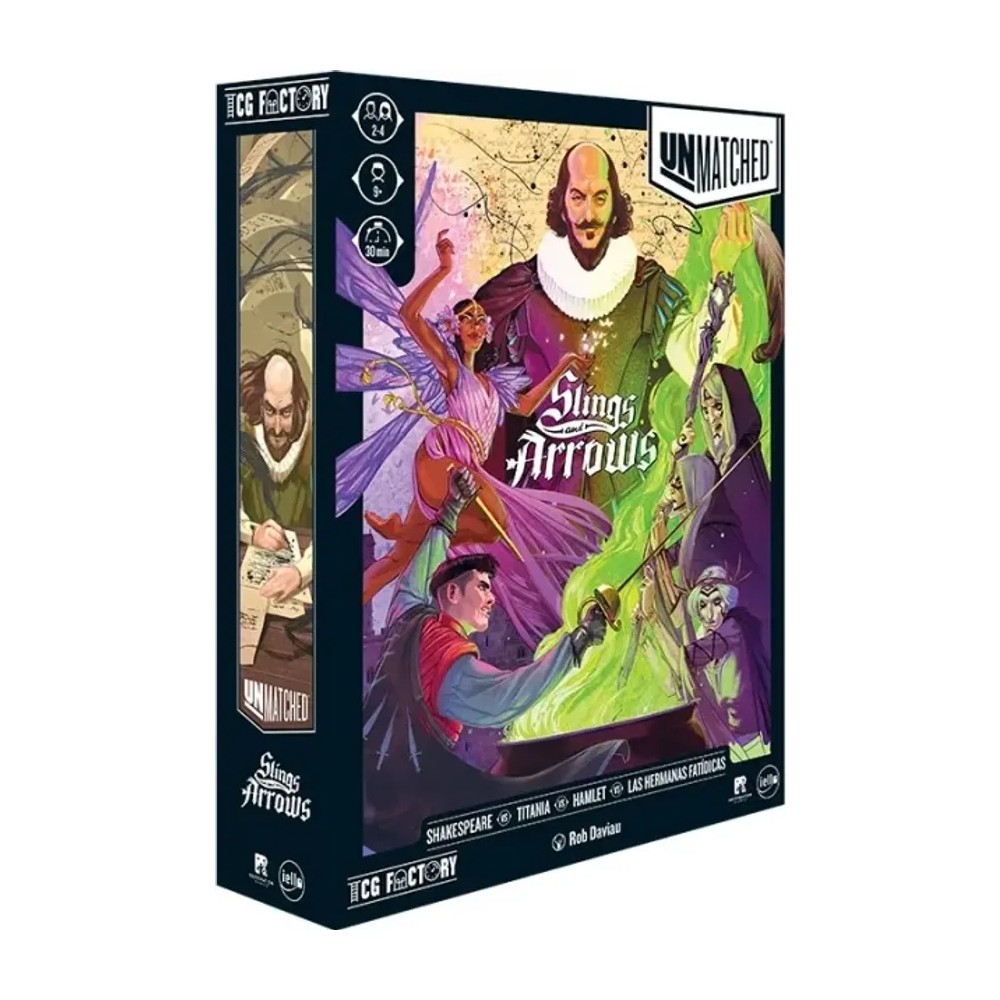 Juego de mesa de Tcg Factory — Unmatched : Slings & Arrows en