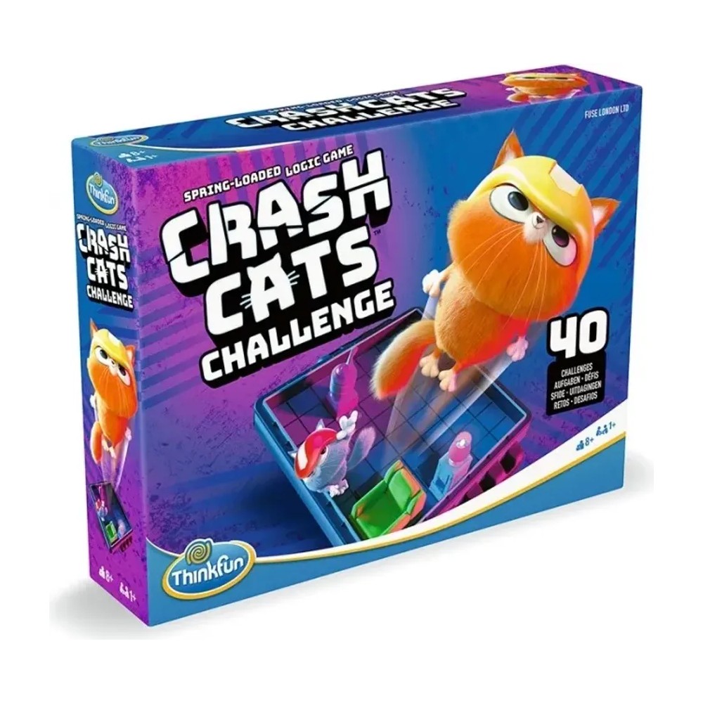 Juego de mesa ThinkFun — Crash Cats Duo en