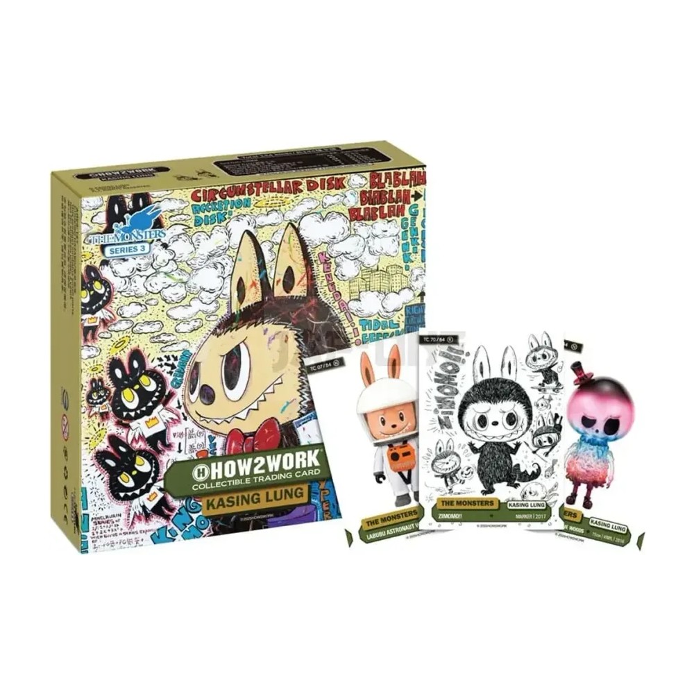 Coleccionables Chrome (10 sobres) Labubu / The Monsters Serie 3 — Set de cartas