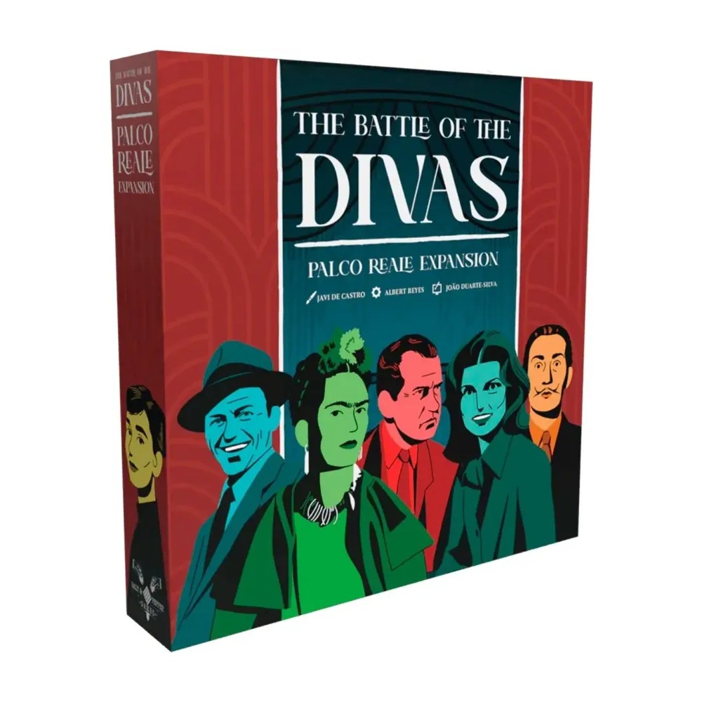 La Batalla de las Divas: Palco Reale Expansion Juego de Mesa en