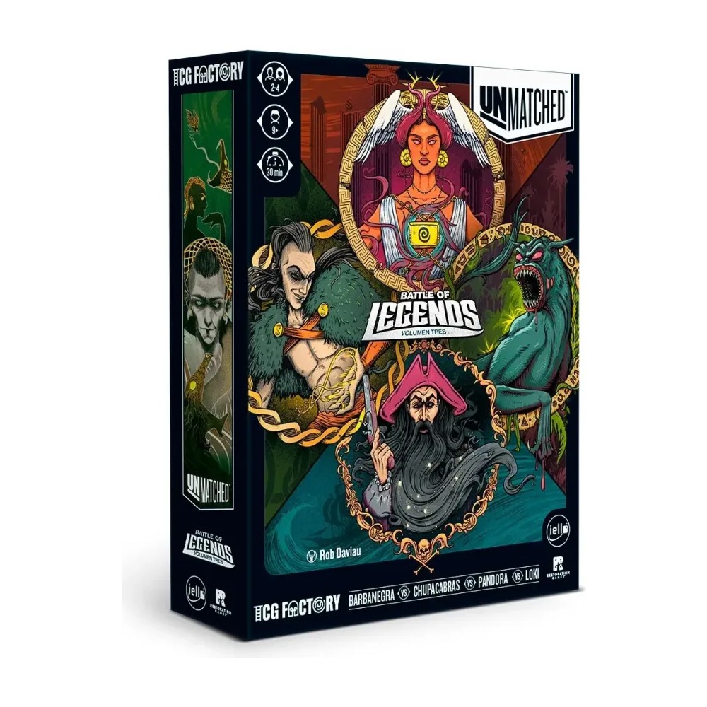Juego de mesa TCG Factory — Unmatched Battle of Legends Volumen 3 en
