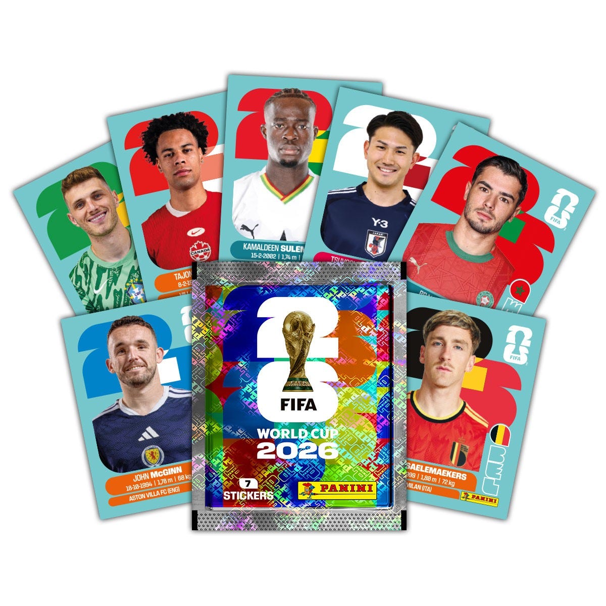 Panini FIFA World Cup 2026 Official Sticker Collection — Cajita de 50 sobres 2