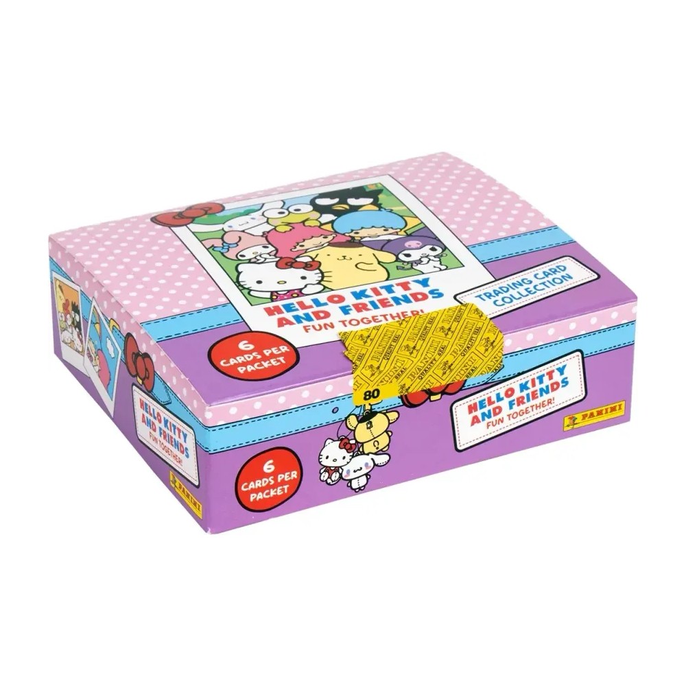 Caja de 24 sobres Hello Kitty and Friends Sanrio — Panini Cromos