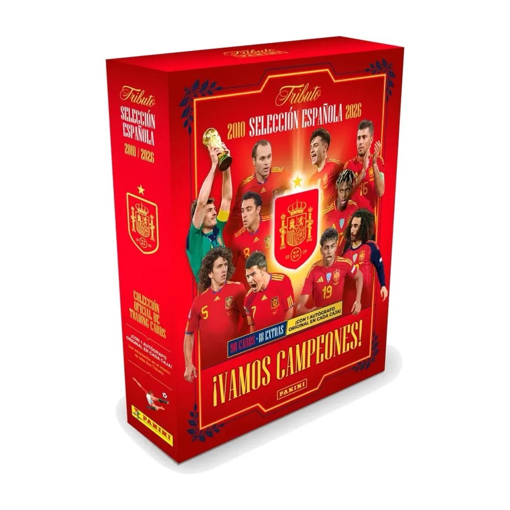 Collector Box — Tributo ¡Vamos Campeones! 2010-2026 — Panini Cromos