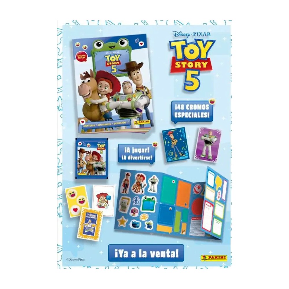 Cartón Toy Story 5 (Álbum + 4 Sobres) — Panini Cromos