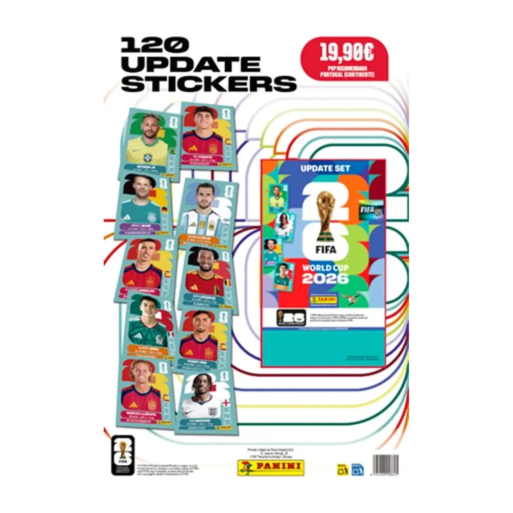 Álbum Update Set World Cup 2026 — Panini Cromos