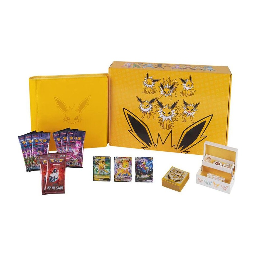 Evoluciones de Eevee — Caja Regalo Premium Jolteon