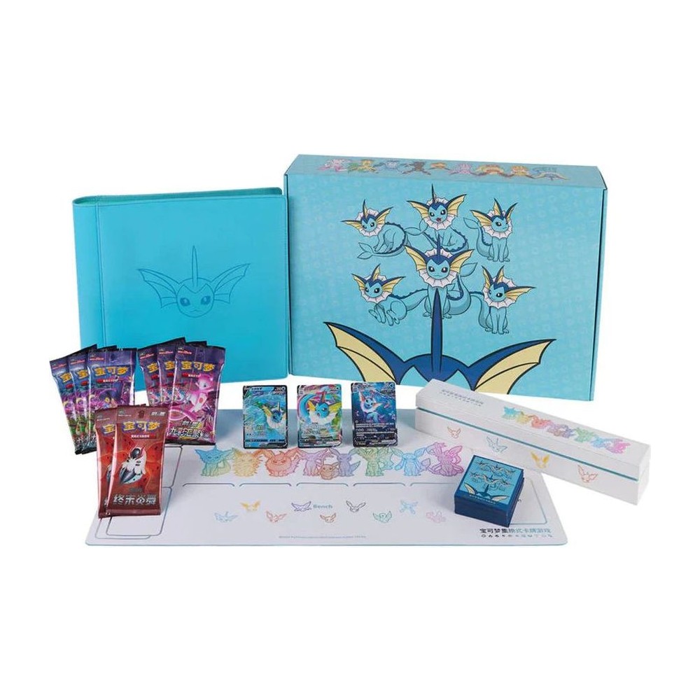 Evoluciones de Eevee — Caja Regalo Premium Vaporeon