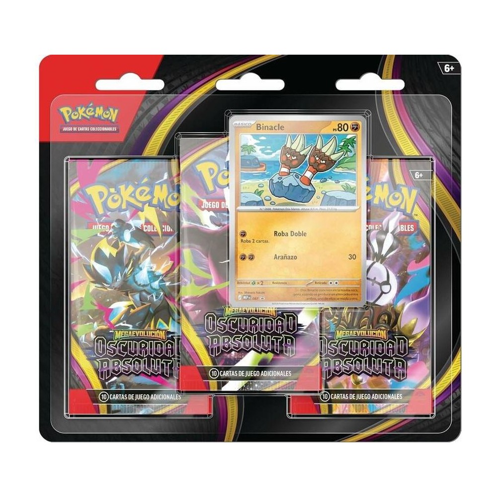 Oscuridad Absoluta — Blister 3 sobres Binacle