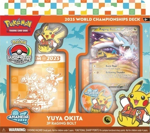 Mazo Campeonato del Mundo 2025 — Raging Bolt ex (Yuya Okita) 2
