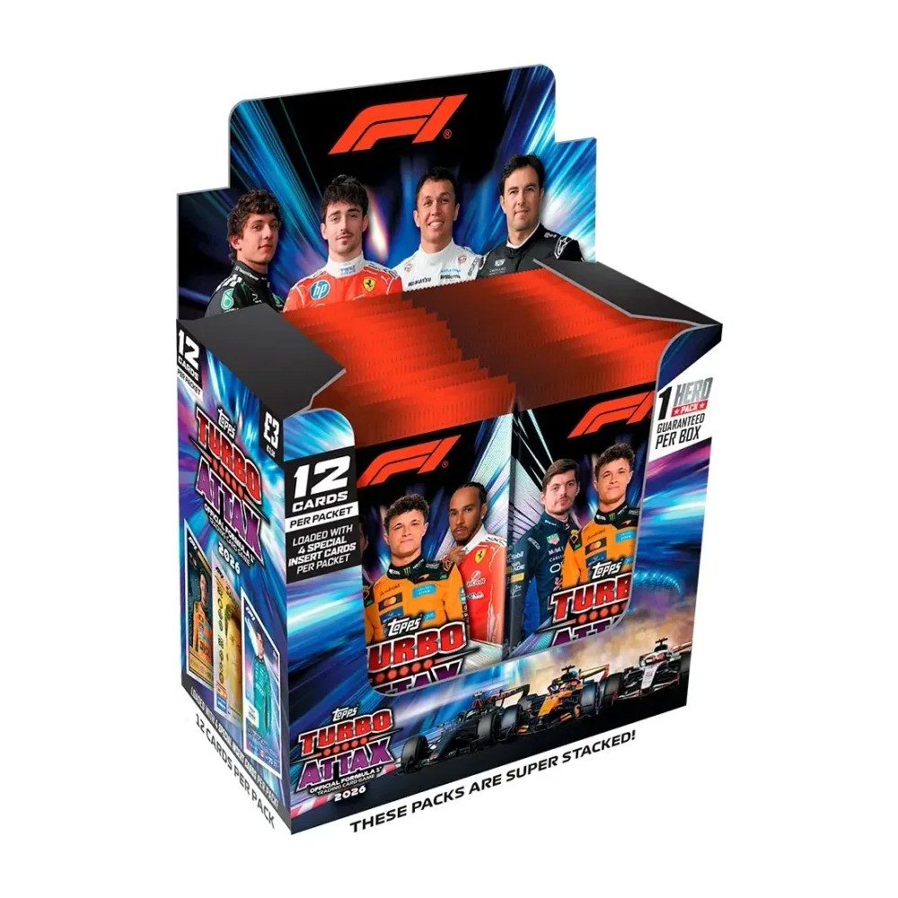 Turbo Attax (24 Sobres) Official Formula 1 2026 — Card Packs