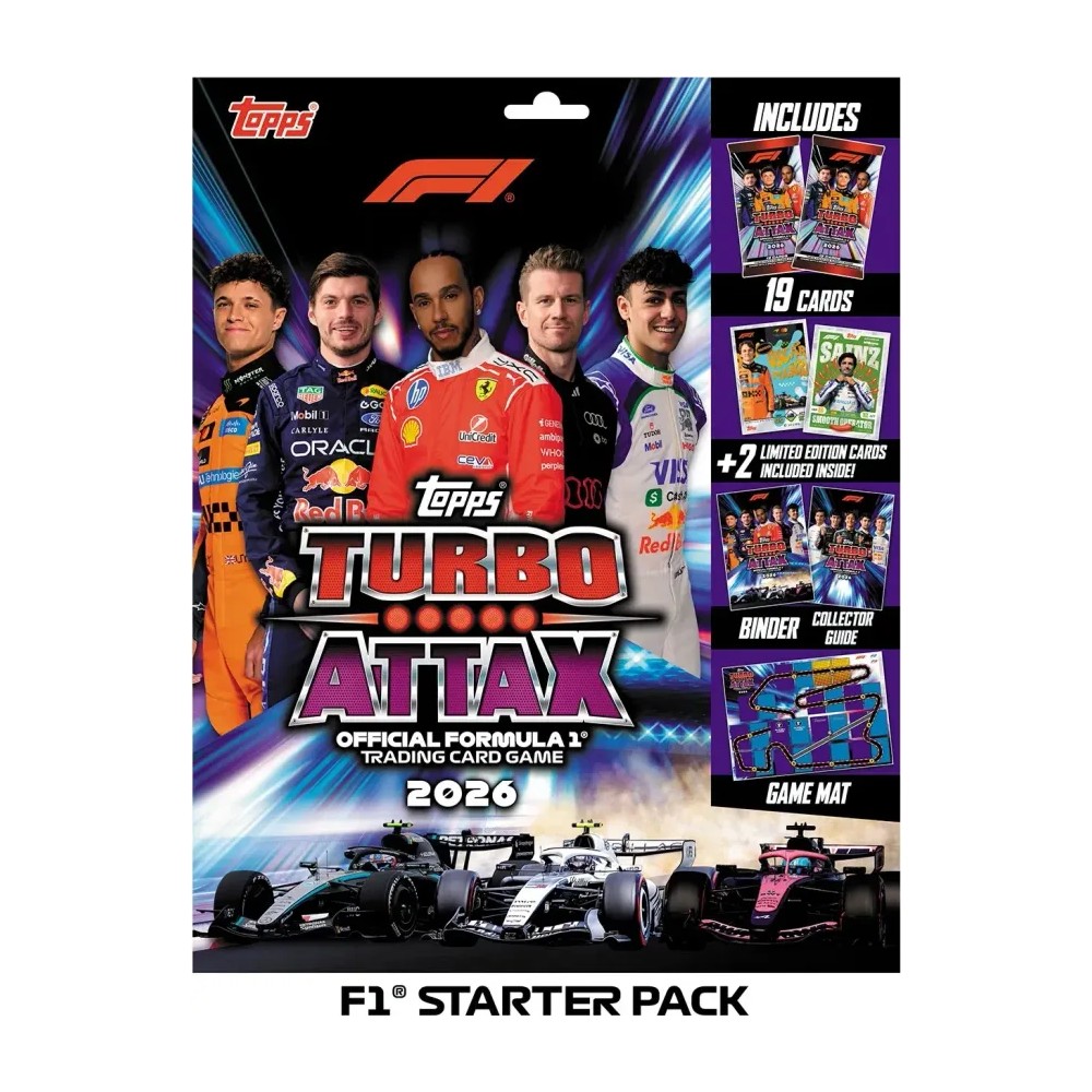 Turbo Attax Official Formula 1 2026 — Starter Packs