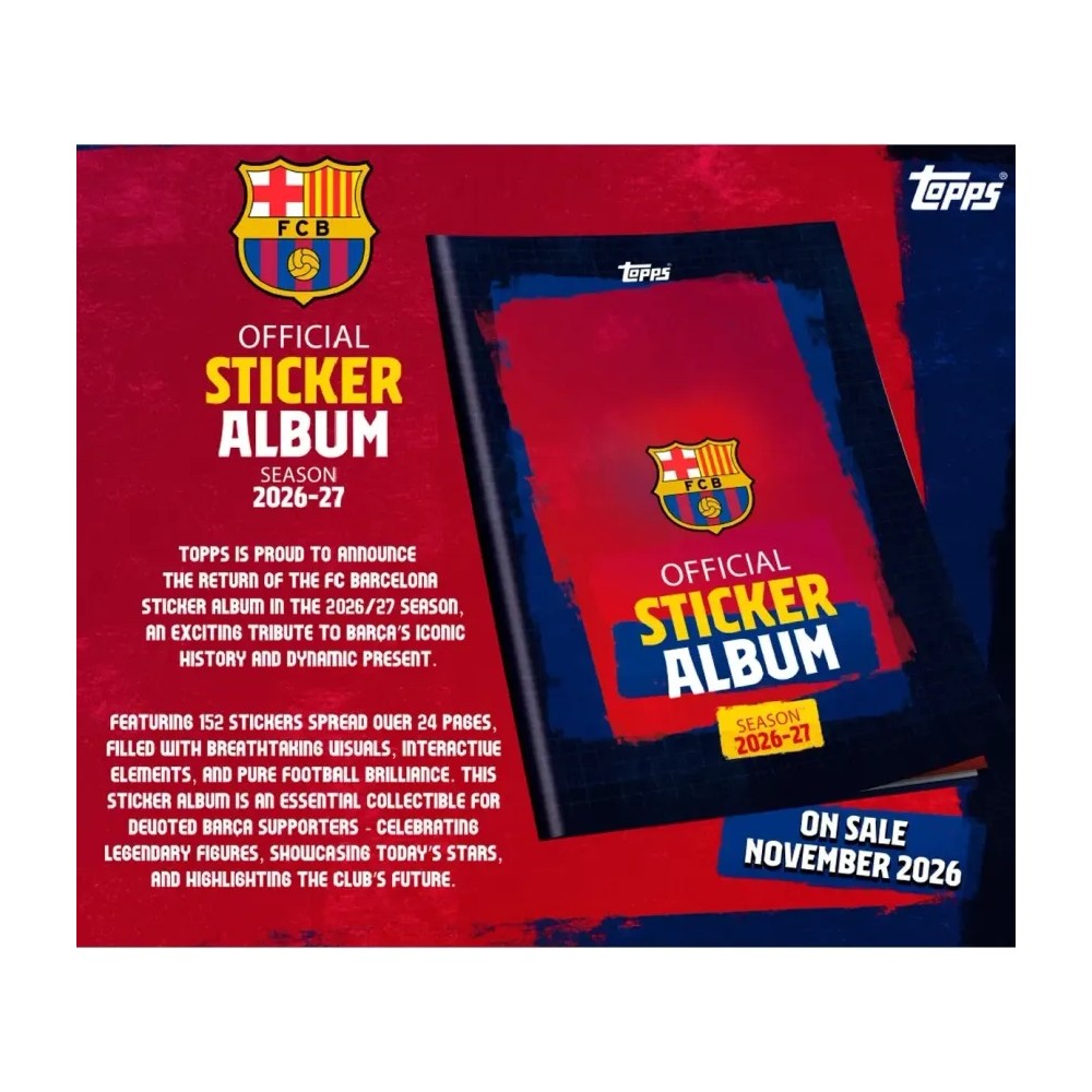 Sticker 2026/27 FC Barcelona — Álbum