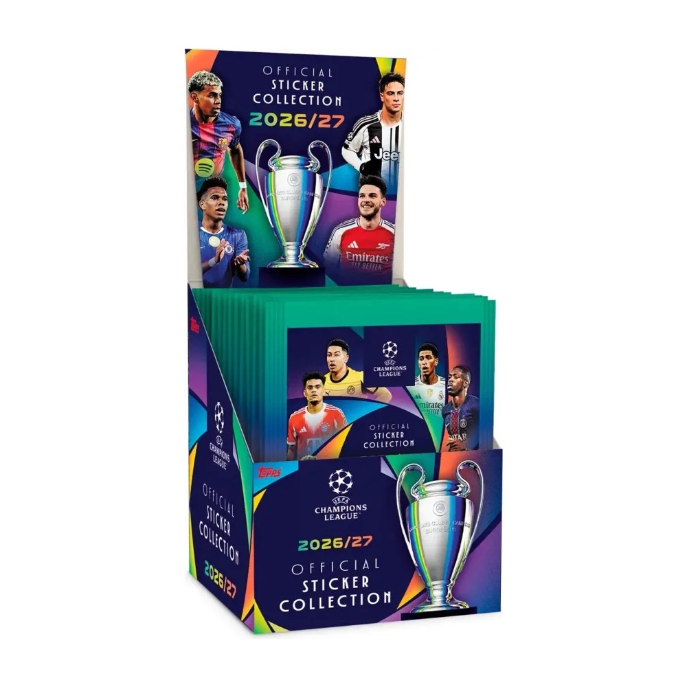 Sticker Collection 2026/27 (50 Sobres) — Display Box